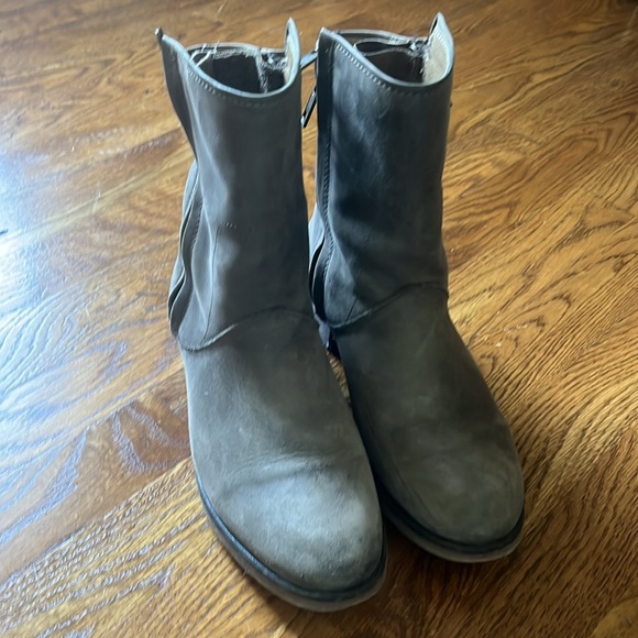 Women's Hinge Boots Size 8 Grey - Picture 5 of 5